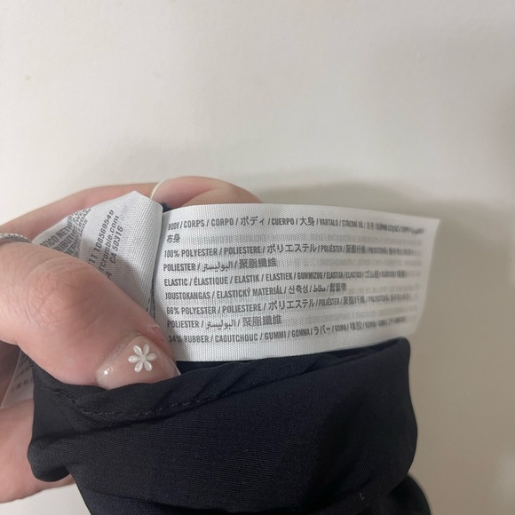 Abercrombie & Fitch Black Ruched Blouse - Picture 2 of 6